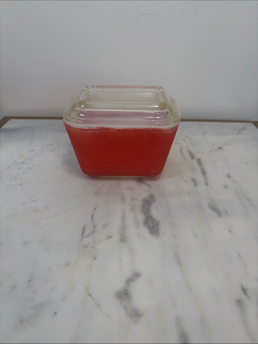 Vintage PYREX A-11 Made in USA 501-B Refrigerator Dish with Clear Lid 501-C